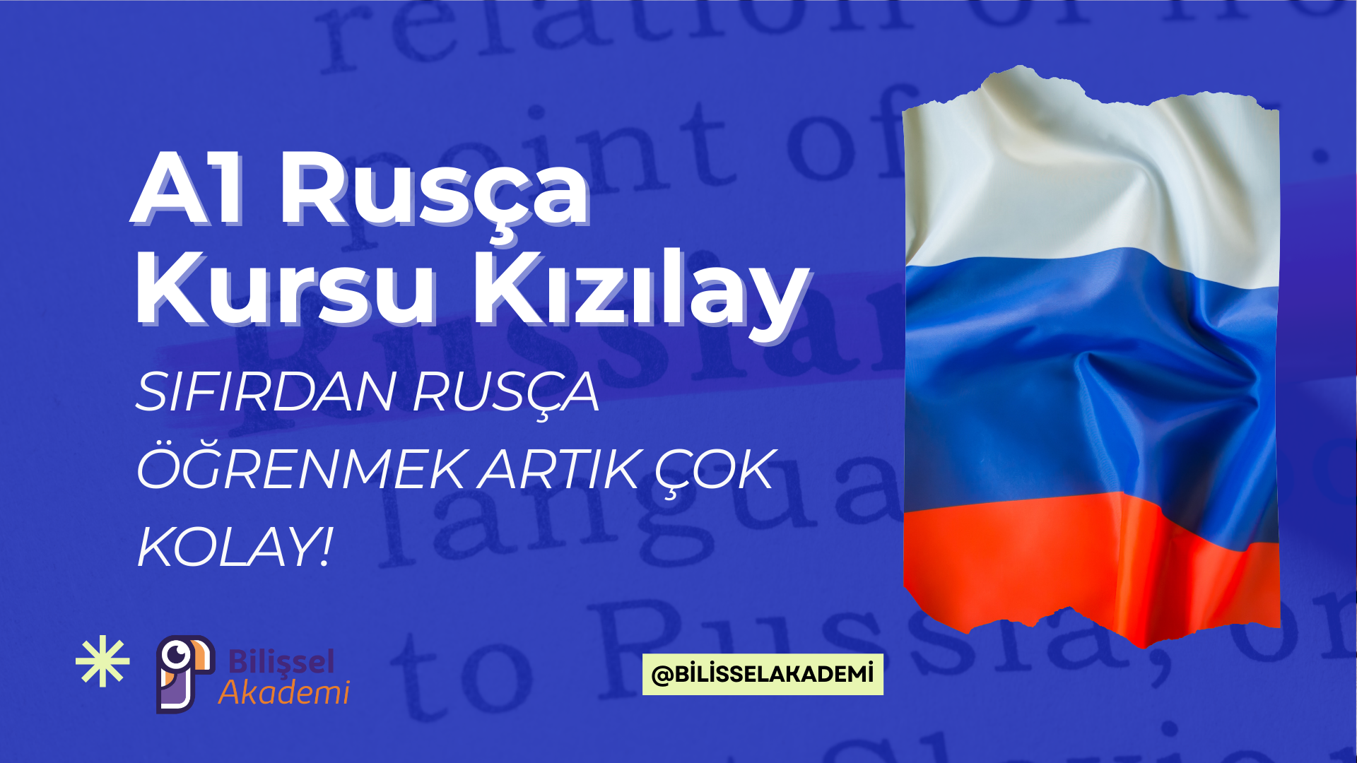 A1 Rusça Kursu