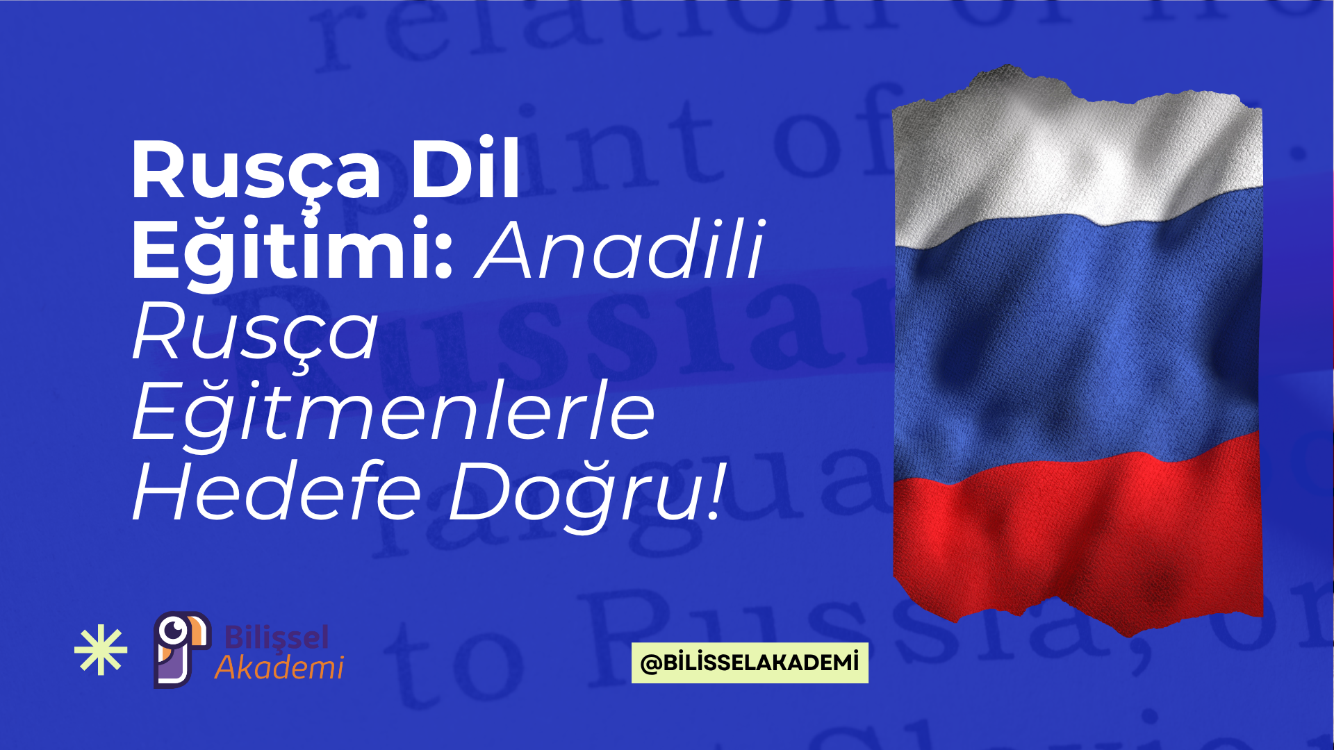 Rusça Dil Eğitimi